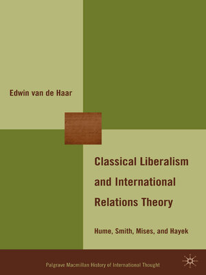 cover image of Classical Liberalism and International Relations Theory
